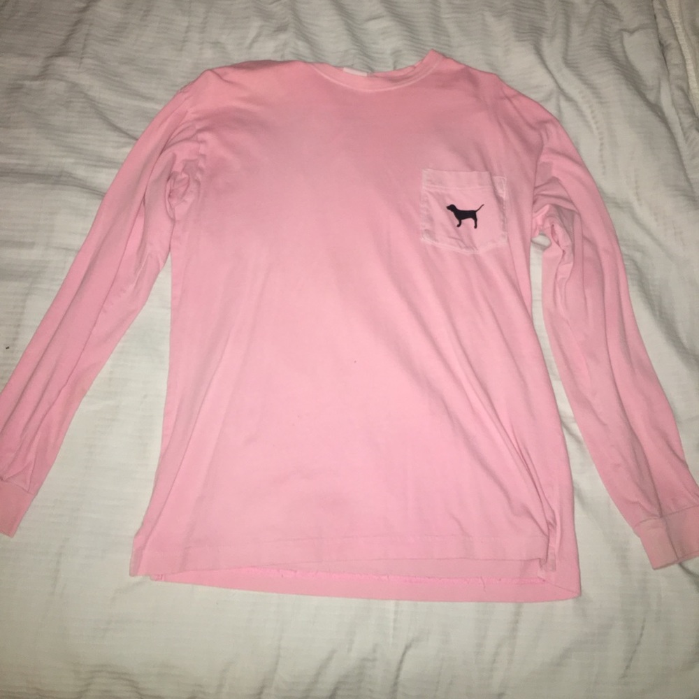 PINK long sleeve tee